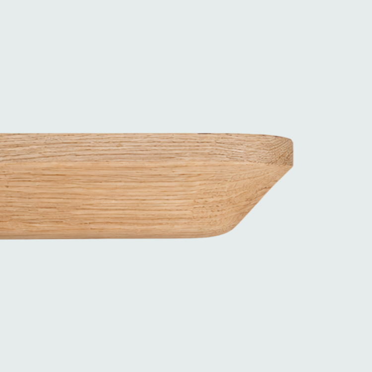 Tafel afwerking verjongde rand