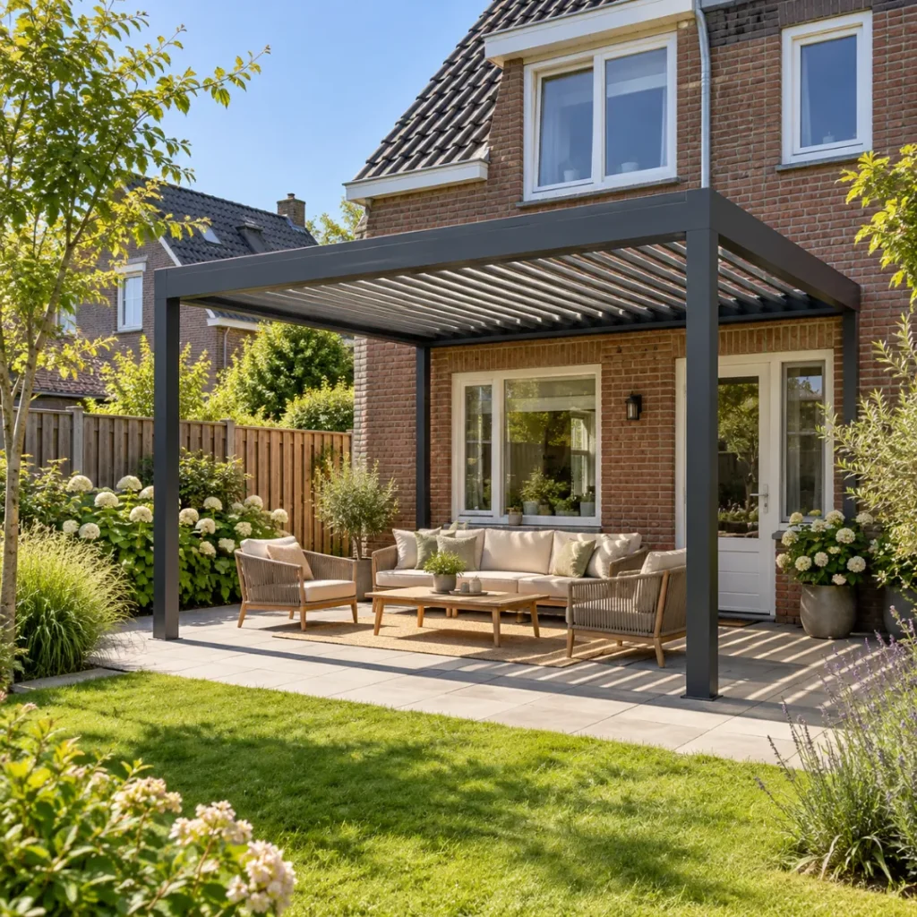 Overkapping laten plaatsen hvwood
